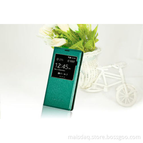 Leather Cases for Samsung Galaxy S5 with Power Nap Function, Smart Windows